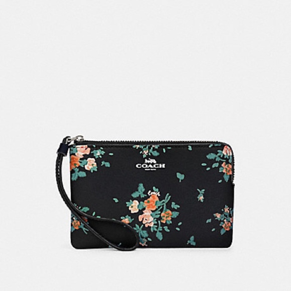 SALE!!! NWT Coach beautiful floral wristlet!!